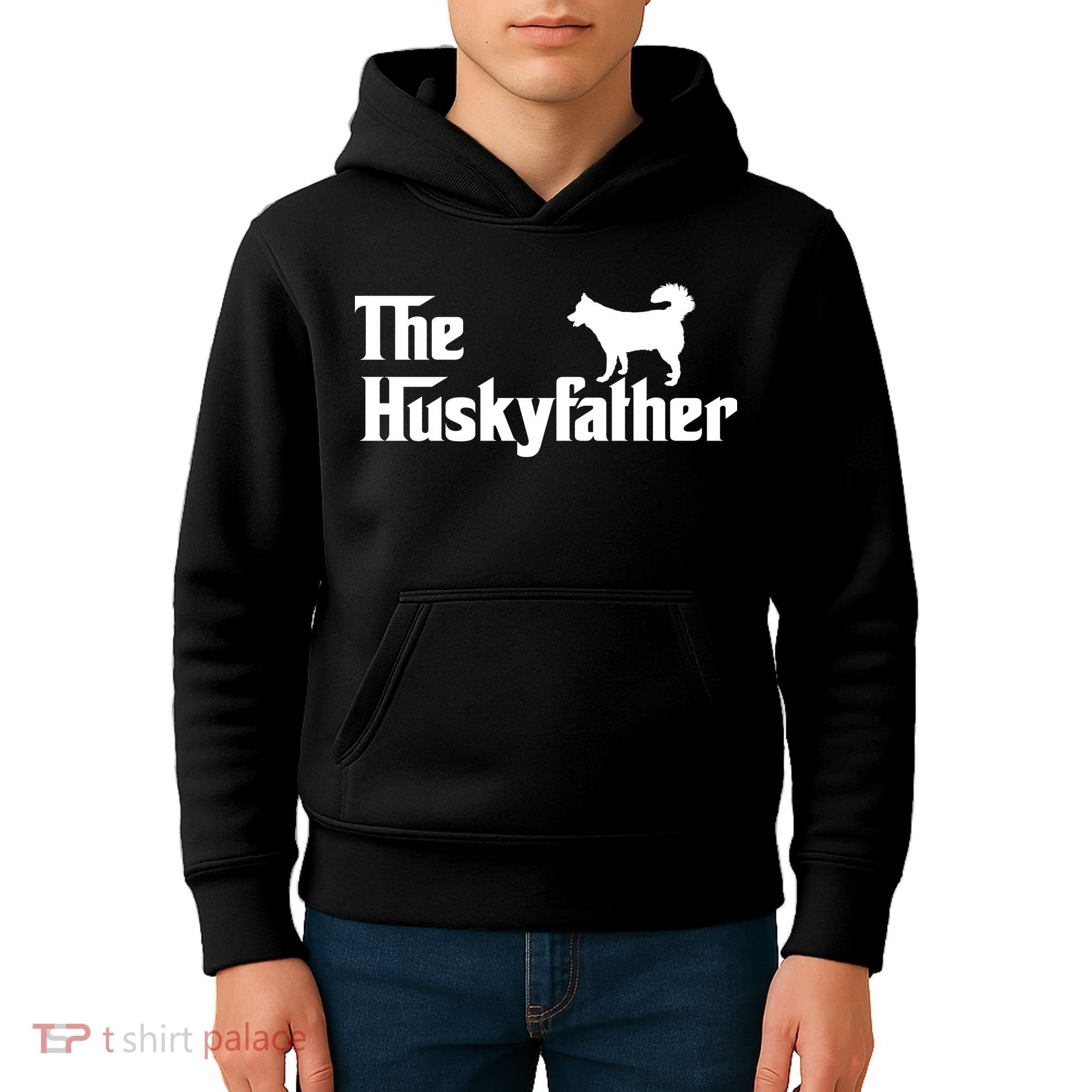 The Husky Father Kids Hoodie