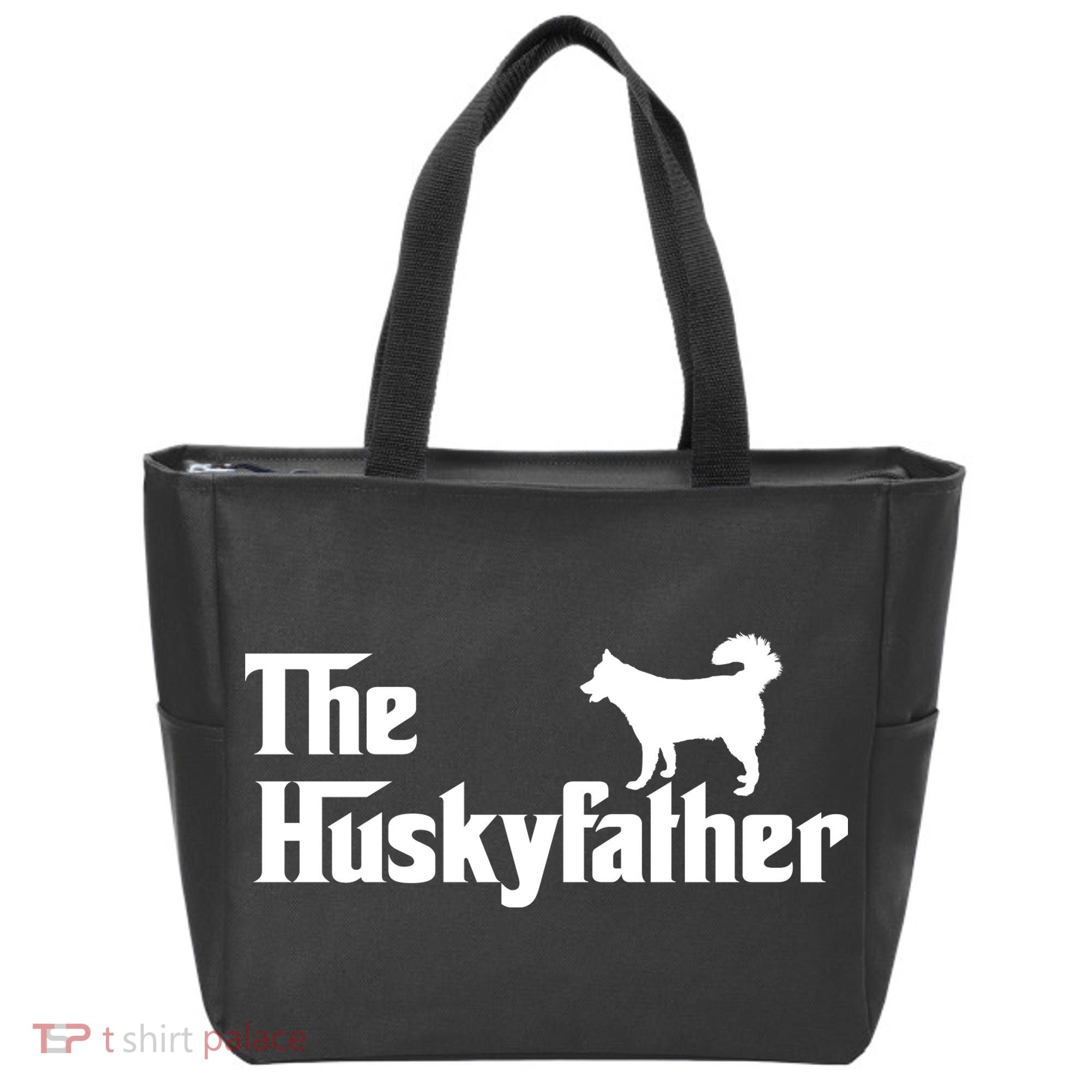 The Husky Father Tote Bag