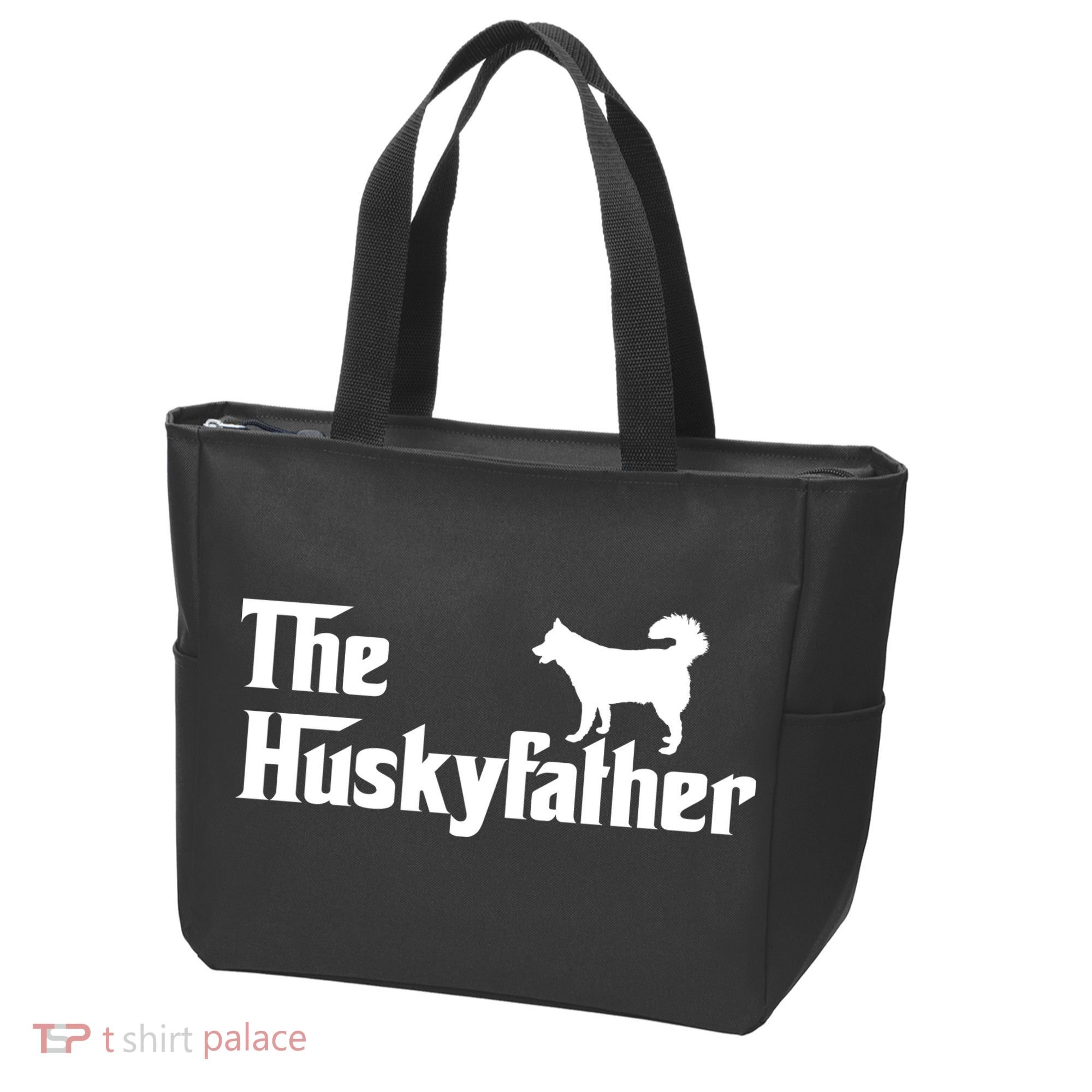 The Husky Father Tote Bag
