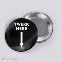 Twerk Here Funny Arrow Down Button thumb 0