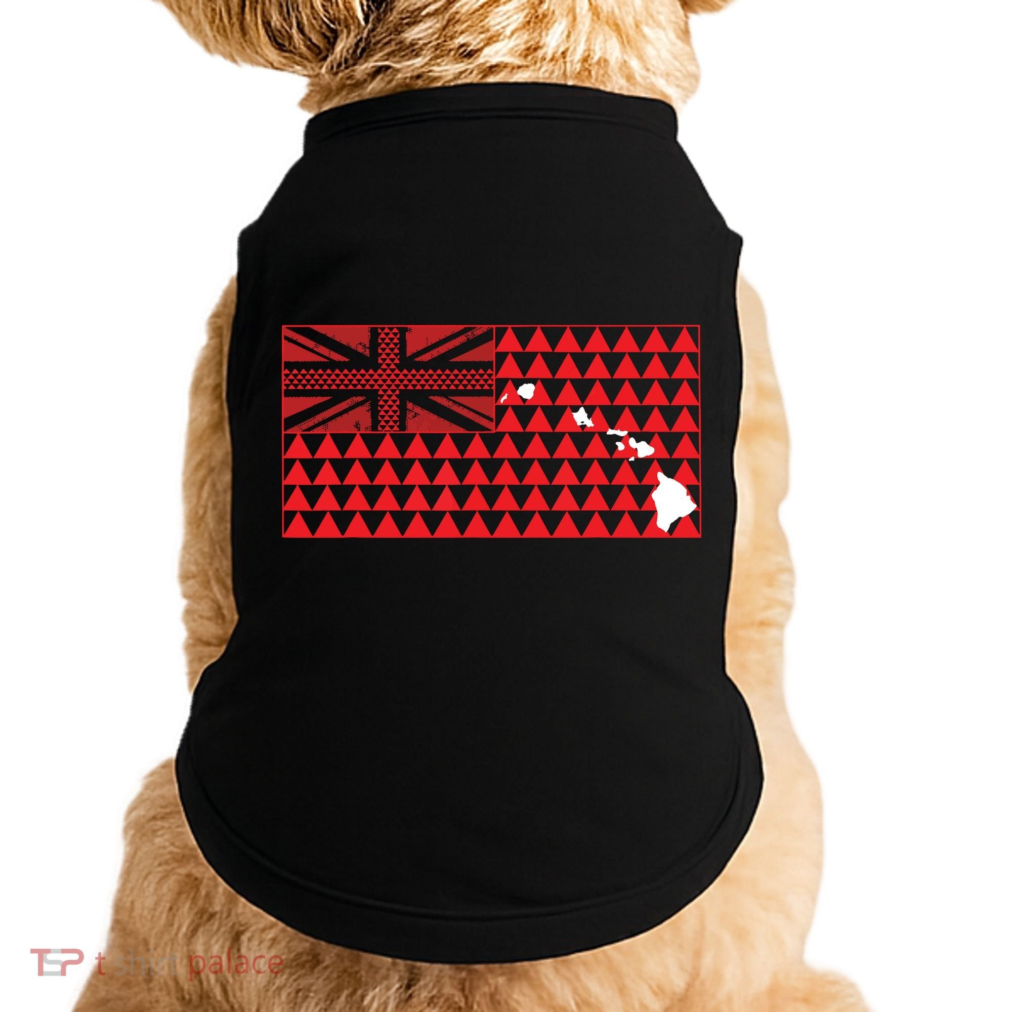 Tribal Hawaiian Flag State Of Hawaii Doggie Tank