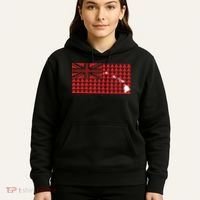 Tribal Hawaiian Flag State Of Hawaii Hoodie thumb 5