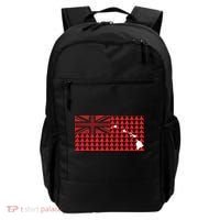 Tribal Hawaiian Flag State Of Hawaii Backpack thumb 0