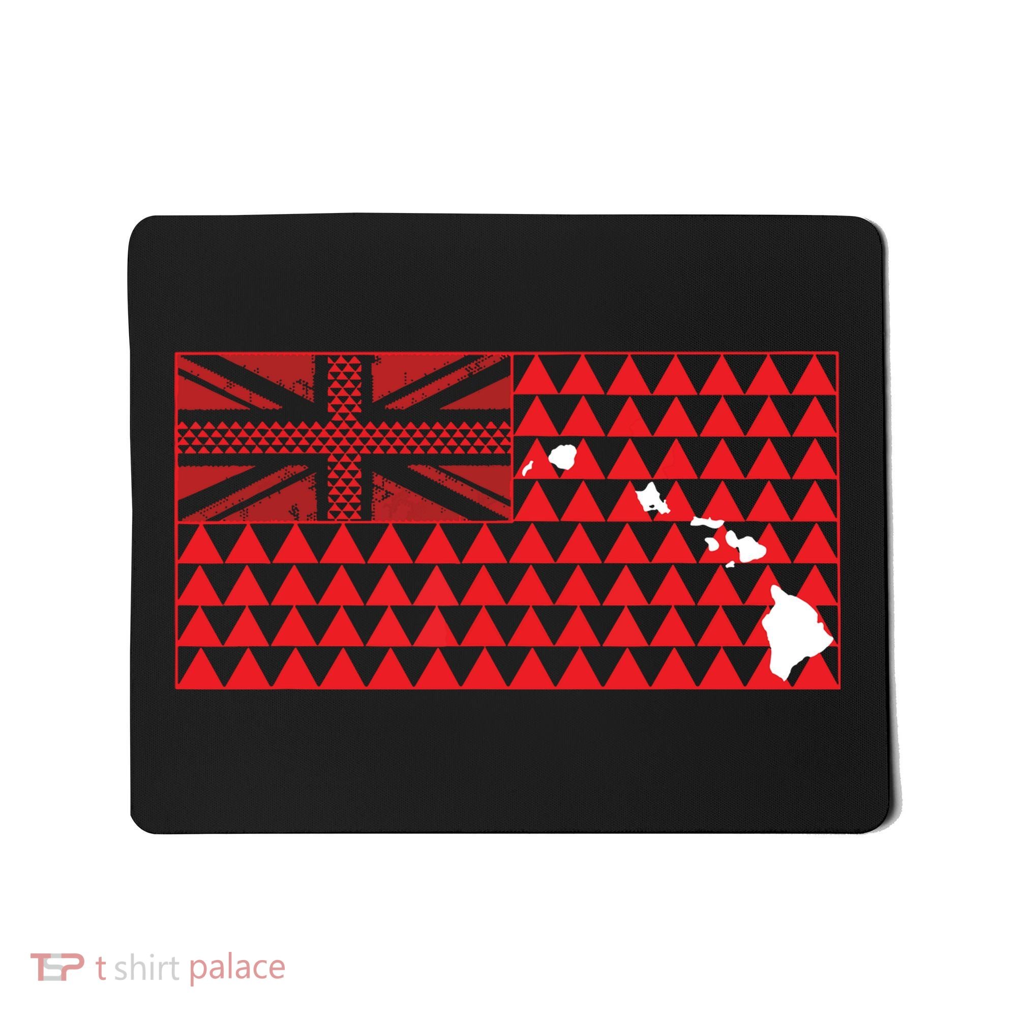 Tribal Hawaiian Flag State Of Hawaii Mousepad