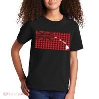 Tribal Hawaiian Flag State Of Hawaii Kids T-Shirt thumb 2