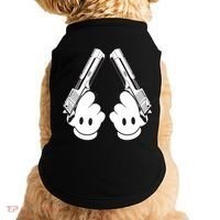 Toon Hand Guns Cartoon Doggie Tank thumb 0