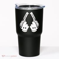 Toon Hand Guns Cartoon Tumbler thumb 0
