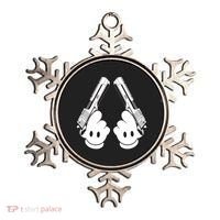 Toon Hand Guns Cartoon Ornament thumb 0