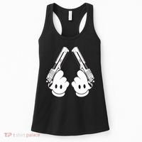 Toon Hand Guns Cartoon Women's Tank Top thumb 0