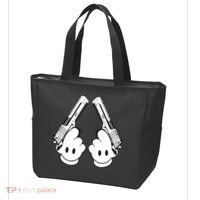 Toon Hand Guns Cartoon Tote Bag thumb 3
