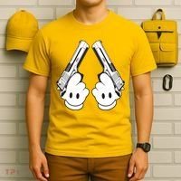 Toon Hand Guns Cartoon T-Shirt thumb 6
