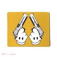 Toon Hand Guns Cartoon Mousepad thumb 0