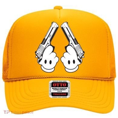 Toon Hand Guns Cartoon Hat