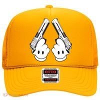 Toon Hand Guns Cartoon Hat thumb 0