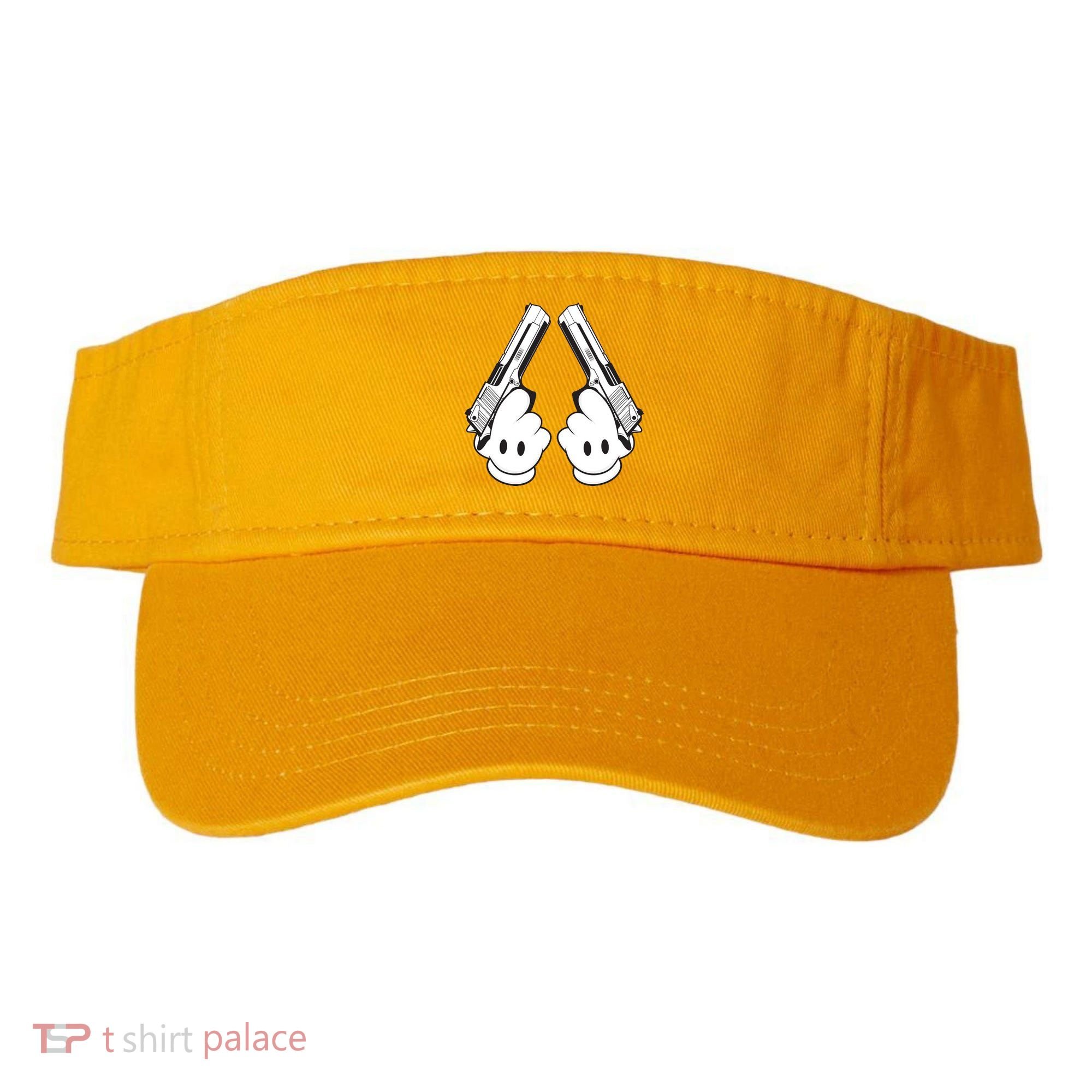 Toon Hand Guns Cartoon Visor