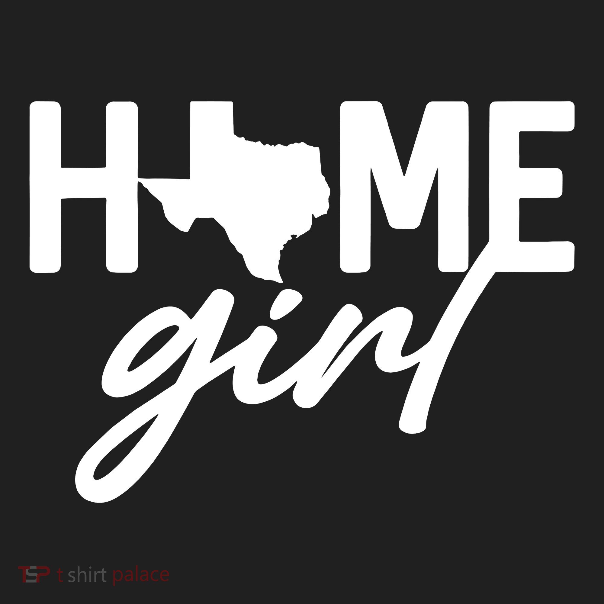 Texas Home Girl Golf Towel