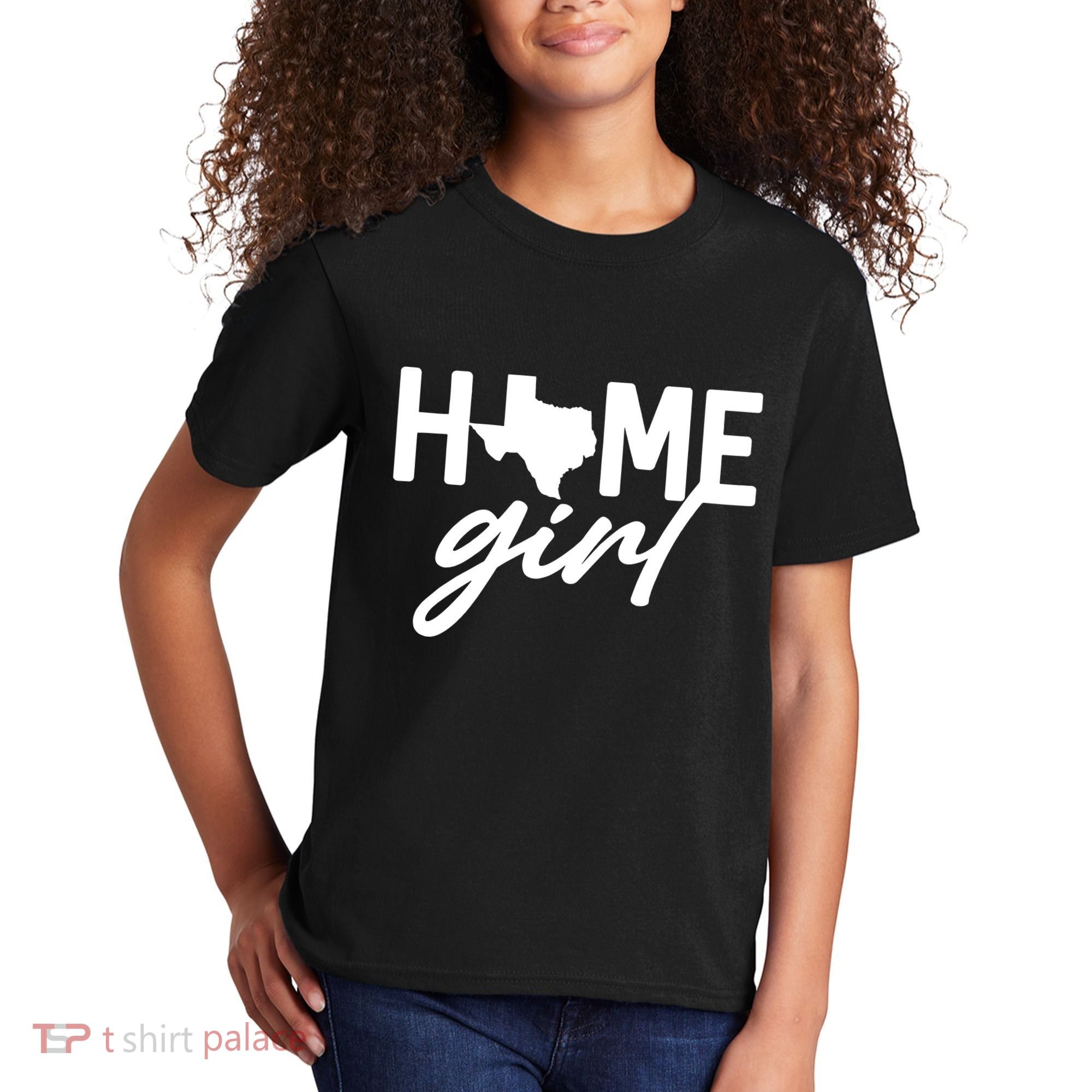 Texas Home Girl Kids T-Shirt