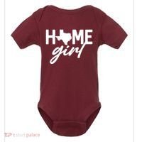 Texas Home Girl Baby Bodysuit thumb 0