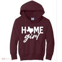 Texas Home Girl Kids Hoodie thumb 0