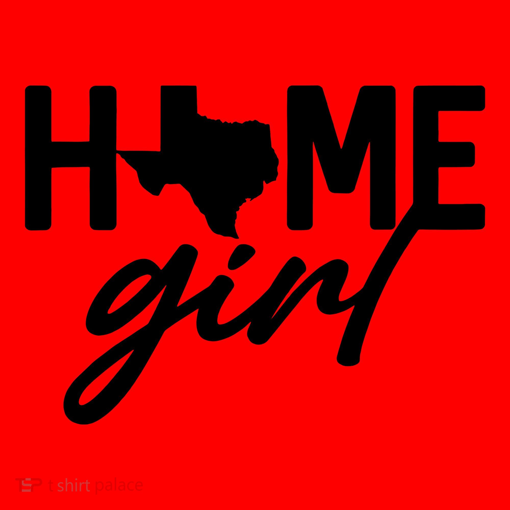 Texas Home Girl Santa Hat