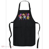 Three Hippie Gnomes Tie Dye Retro Hat Peace Gnome Apron thumb 0