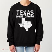 Texas Home Grown Distressed. Texas Native. Texas Born. Tx Women's Sweatshirt thumb 0