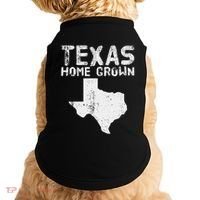 Texas Home Grown Distressed. Texas Native. Texas Born. Tx Doggie Tank thumb 0