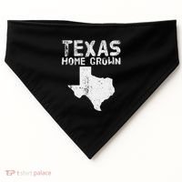 Texas Home Grown Distressed. Texas Native. Texas Born. Tx USA-Made Doggie Bandana thumb 0