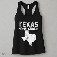 Texas Home Grown Distressed. Texas Native. Texas Born. Tx Women's Tank Top thumb 3