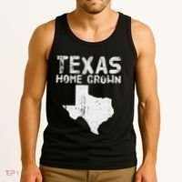 Texas Home Grown Distressed. Texas Native. Texas Born. Tx Tank Top thumb 3