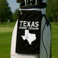 Texas Home Grown Distressed. Texas Native. Texas Born. Tx Golf Towel thumb 2