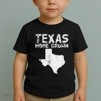 Texas Home Grown Distressed. Texas Native. Texas Born. Tx Toddler T-Shirt thumb 2