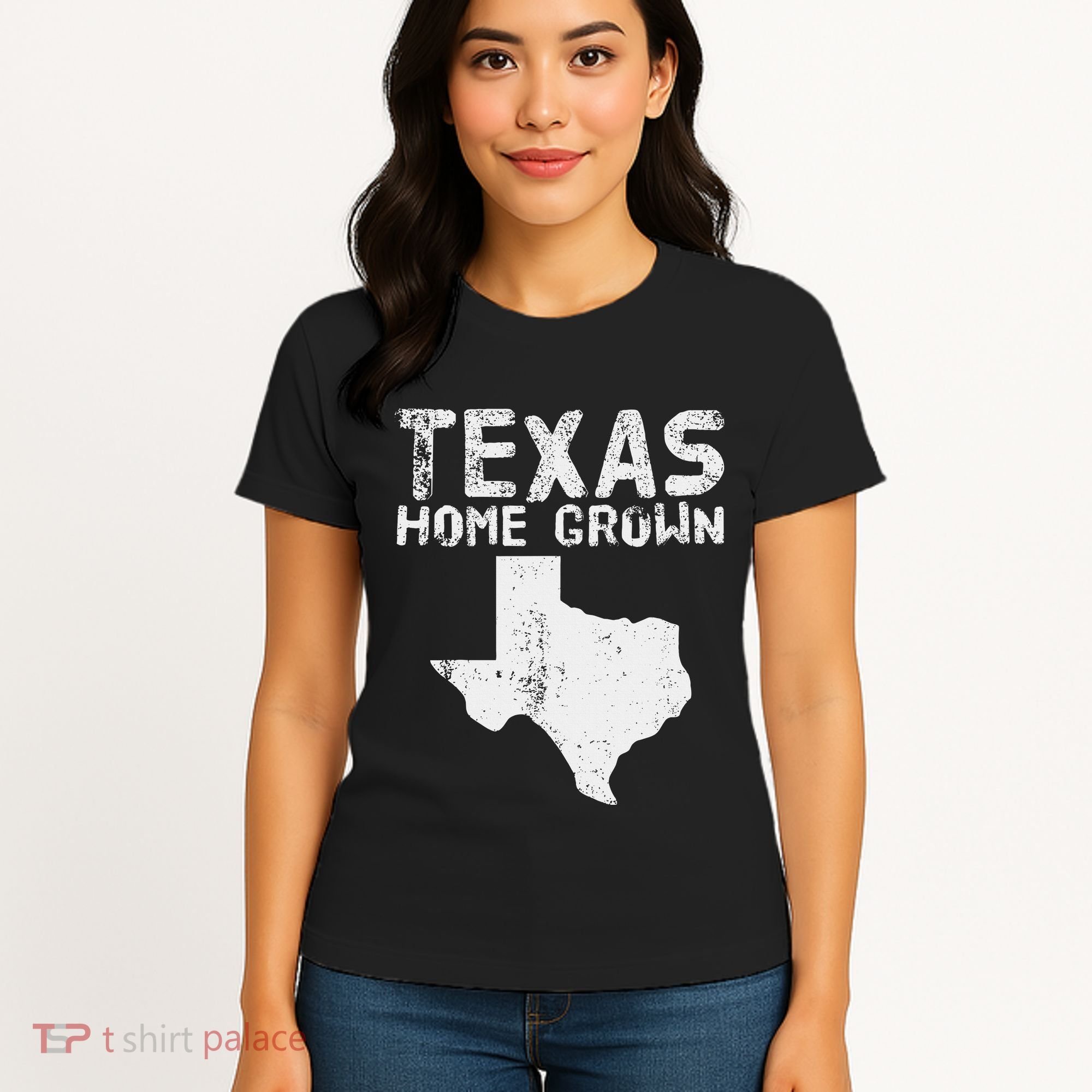 Texas Home Grown Distressed. Texas Native. Texas Born. Tx Women's T-Shirt