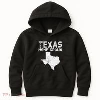 Texas Home Grown Distressed. Texas Native. Texas Born. Tx Kids Hoodie thumb 0