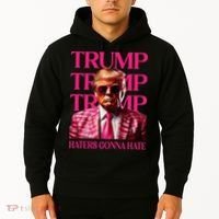 Trump Haters Gonna Hate Funny Trump 2024 Hoodie thumb 2