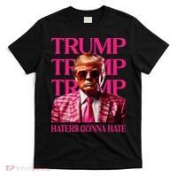 Trump Haters Gonna Hate Funny Trump 2024 T-Shirt thumb 0