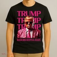 Trump Haters Gonna Hate Funny Trump 2024 T-Shirt thumb 3