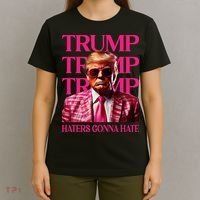 Trump Haters Gonna Hate Funny Trump 2024 T-Shirt thumb 4