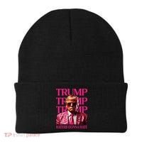 Trump Haters Gonna Hate Funny Trump 2024 Beanie thumb 0