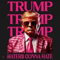 Trump Haters Gonna Hate Funny Trump 2024 Women's Hoodie thumb 2