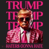 Trump Haters Gonna Hate Funny Trump 2024 Hat thumb 2