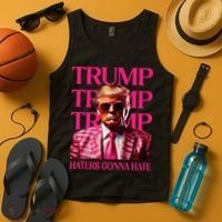 Trump Haters Gonna Hate Funny Trump 2024 Tank Top thumb 4