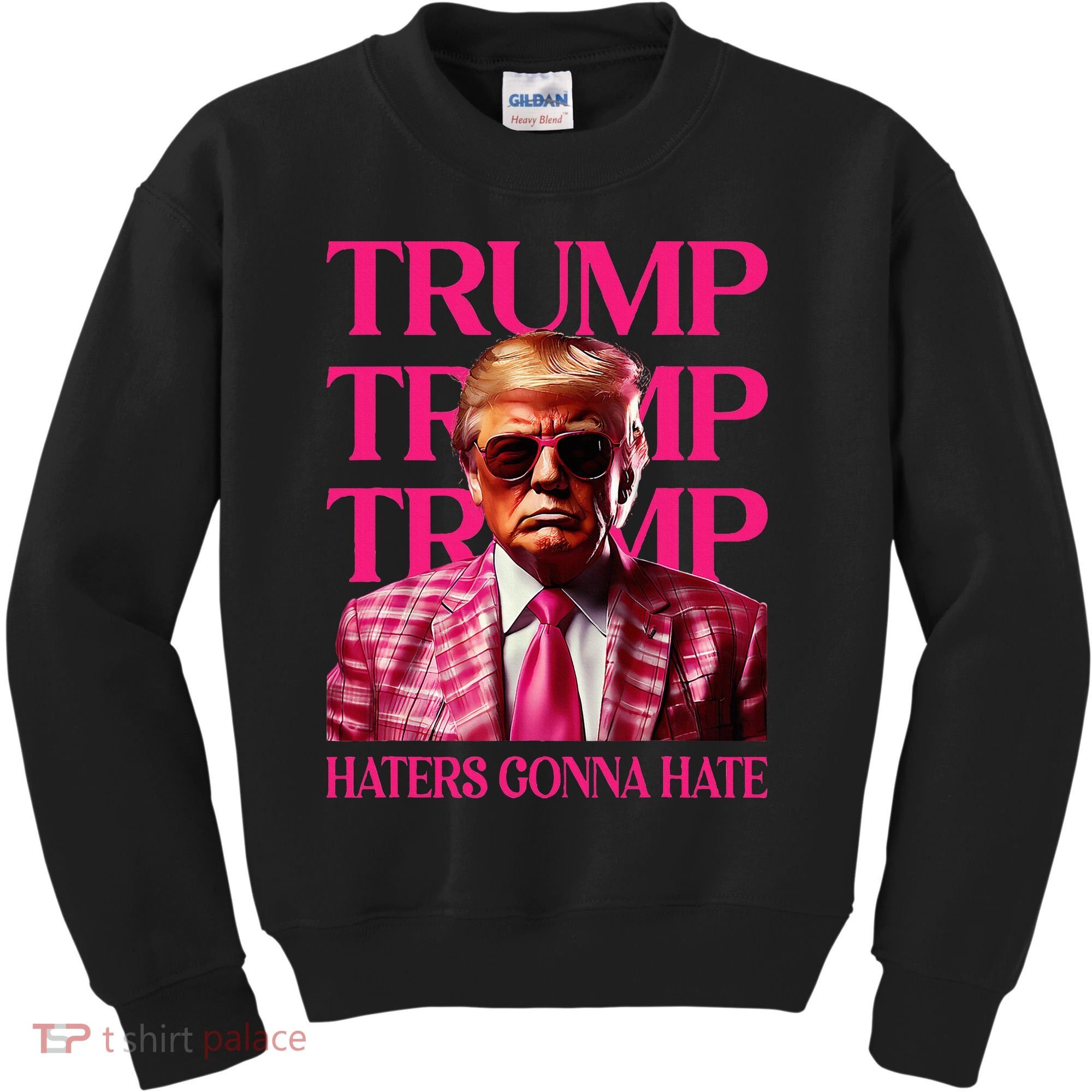 Trump Haters Gonna Hate Funny Trump 2024 Kids Sweatshirt