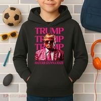 Trump Haters Gonna Hate Funny Trump 2024 Kids Hoodie thumb 2