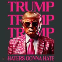 Trump Haters Gonna Hate Funny Trump 2024 Infant Baby Jersey Bodysuit thumb 2