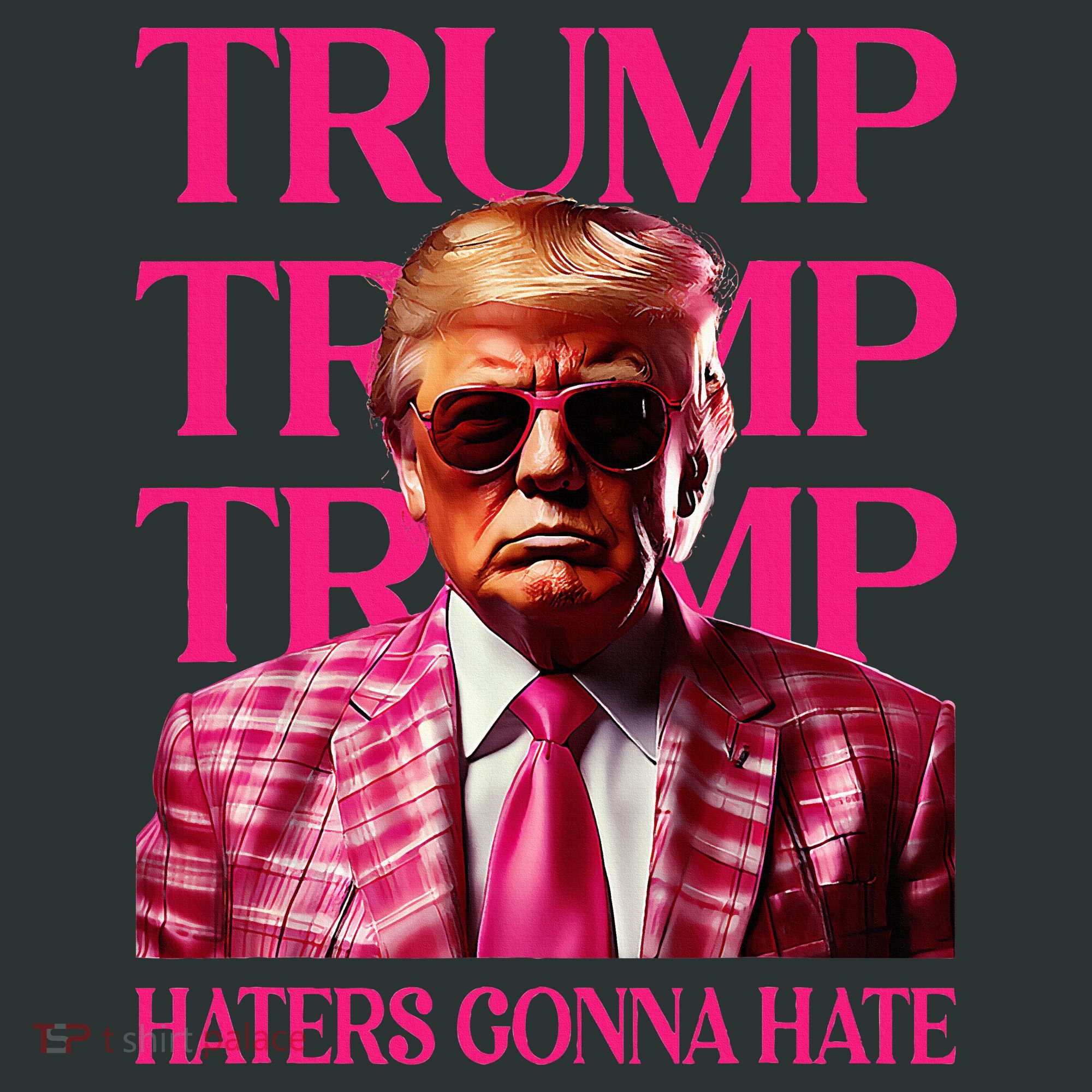 Trump Haters Gonna Hate Funny Trump 2024 Infant Baby Jersey Bodysuit