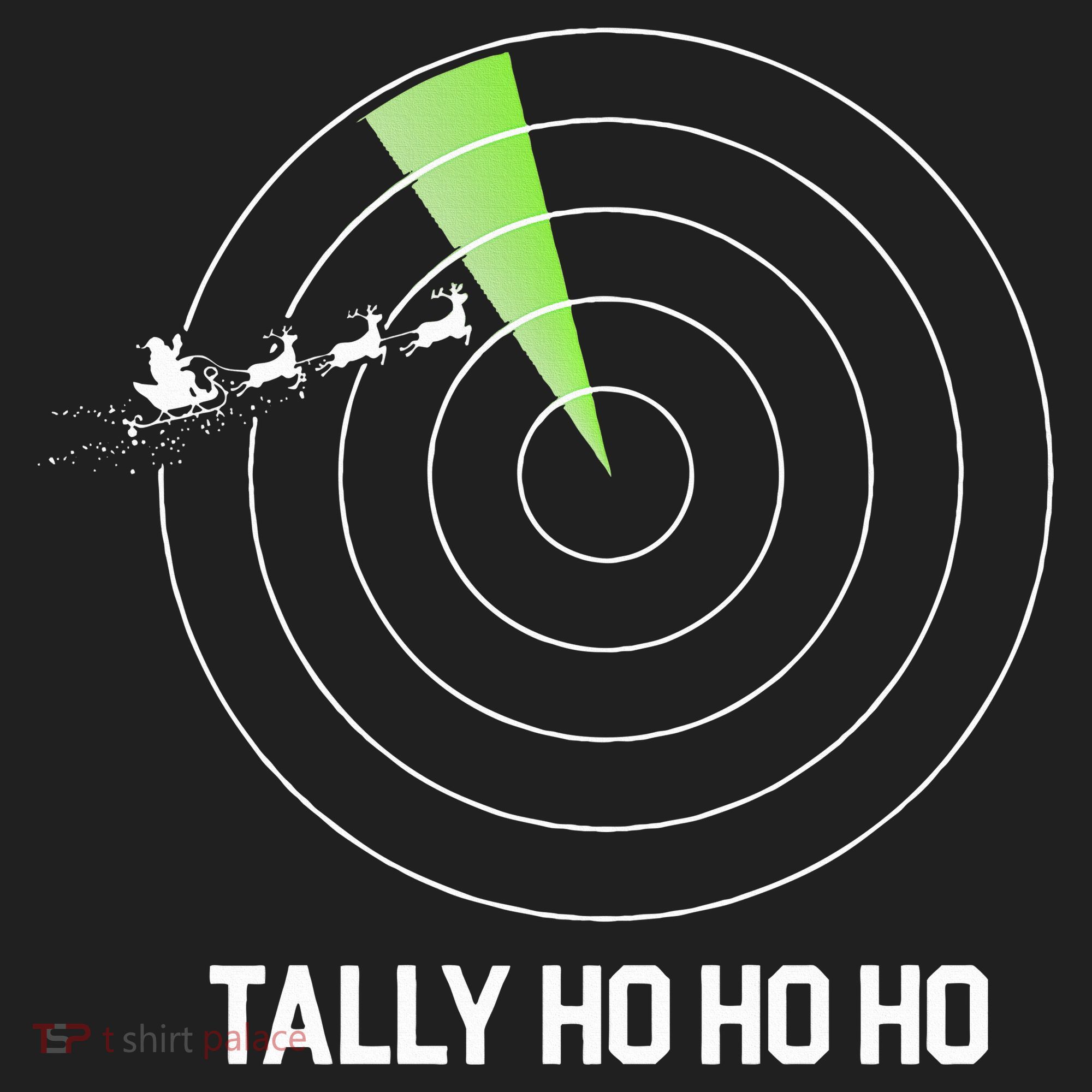 Tally Ho Ho Ho Air Traffic Controller Pilot Christmas Beanie