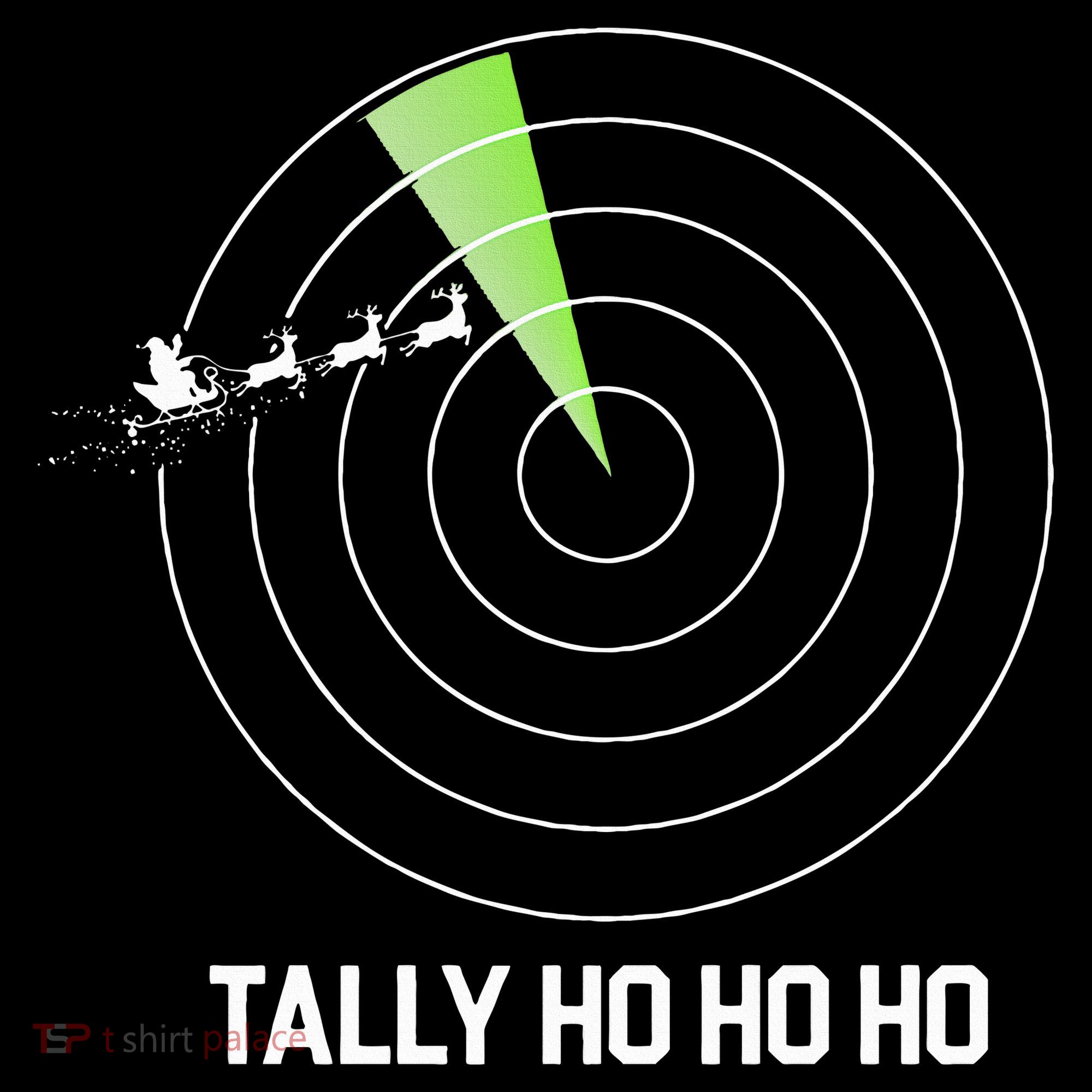 Tally Ho Ho Ho Air Traffic Controller Pilot Christmas Kids Sweatshirt