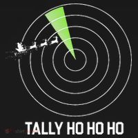 Tally Ho Ho Ho Air Traffic Controller Pilot Christmas Kids Long Sleeve Shirt thumb 2
