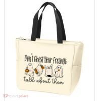 Tal Health Halloween DonT Ghost Your Feelings Halloween Tote Bag thumb 3